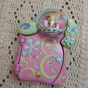 Hasbro Littlest Pet Shop LPS Paws Off Electronic Diary Cat 🐈 Y2K 2006 Works